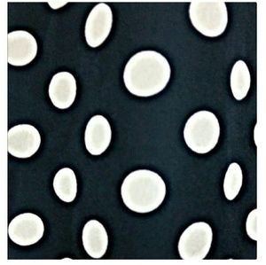 Dresses - Black Dress with Cream Polka-Dots Size S Dresses - Black Dress with Cream Polka-Dots Size S